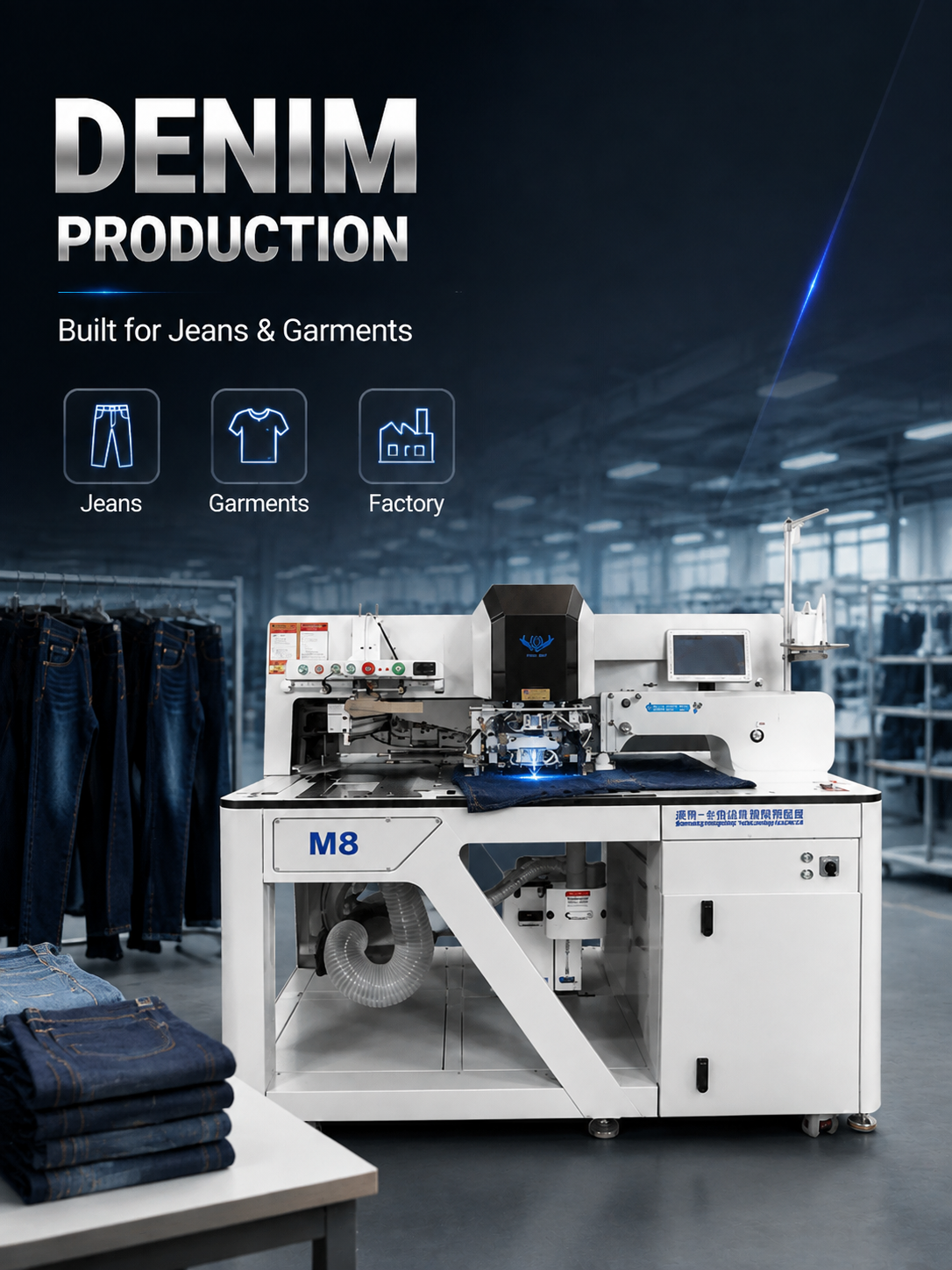 M8 Automatic Laser Pocket Machine with Adjustable Molds detail image 6