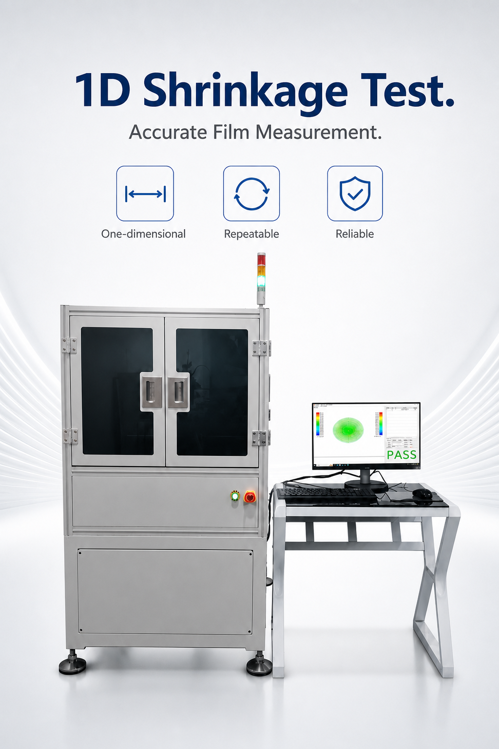 One-dimensional Film Shrinkage Measuring Machine For HDI & Multi-layer PCB detail image 3